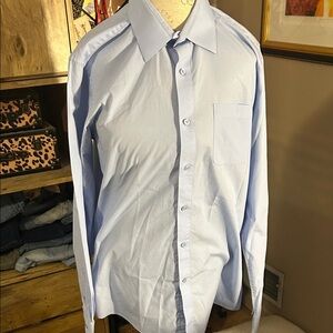 Marquise Sky Blue Dress Shirt - 16/16.5